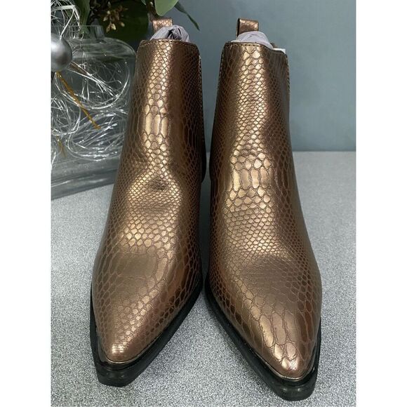 Seven7 Western Copper Boots Size 7 - Picture 3 of 8